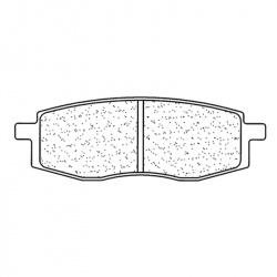 Plaquettes de frein CL BRAKES Off-Road métal fritté - 2792MX10