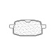 Plaquettes de frein CL BRAKES Scooter métal fritté - 3029SC
