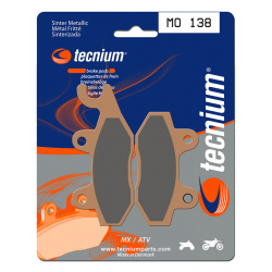 Plaquettes de frein TECNIUM MX/Quad métal fritté - MO138