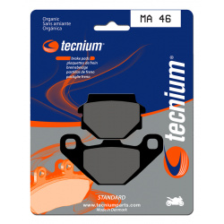 Plaquettes de frein TECNIUM route organique - MA46