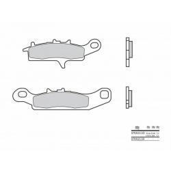 Plaquettes de frein BREMBO Off-Road métal fritté - 07KA25SD