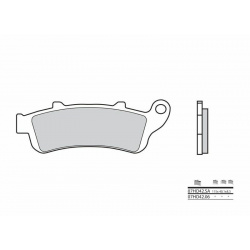 Plaquettes de frein BREMBO route carbone céramique - 07HO4206