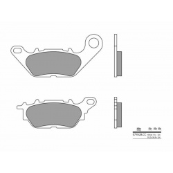 Plaquettes de frein BREMBO route carbone céramique - 07YA28CC