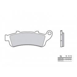 Plaquettes de frein BREMBO Scooter carbone céramique - 07072CC