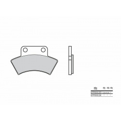 Plaquettes de frein BREMBO Off-Road métal fritté - 07PO03SD