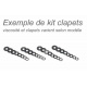 CLAPETS BITUBO POUR FOURCHE DE 1098 848 1098, 848 07-09