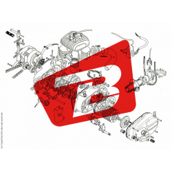 Pièce SAV MIVV Manchon de rechange V Ghibli pour MVD029LGT / MVD029LGX Ducati Hypermotard 821