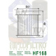 Filtre à huile HIFLOFILTRO - HF168 Daelim