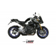 Silencieux MIVV MK3 Carbon/casquette inox Yamaha MT-10