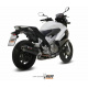 Silencieux MIVV Oval Carbon Cap carbone Honda VFR800 Crossrunner