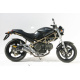 Silencieux double MIVV GP titane Ducati Monster 750