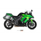 Silencieux MIVV GP carbone casquette inox Kawasaki Z1000SX