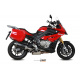 Silencieux MIVV Speed Edge inox brossé noir BMW S1000XR