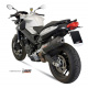 Silencieux MIVV Oval Carbon Cap carbone BMW F800R