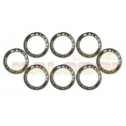 Jeu de galets MALOSSI 25x15,9mm 12gr - 8 pièces