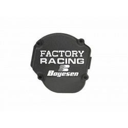 Couvercle d'allumage BOYESEN Factory Racing noir Husqvarna TC/TE125