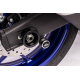 Protections fourche et bras oscillant (axe de roue) GILLES TOOLING GTA noir Yamaha YZF-R3