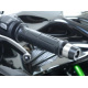 Embouts de guidon R&G RACING noir Kawasaki H2