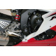 Tampons de protection inférieurs R&G RACING Aero noir Yamaha YZF-R6