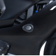 Tampons de protection R&G RACING Aero noir Yamaha YZF-R6