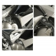 Tampons de protection R&G RACING Aero noir Honda VFR800 X Crossrunner