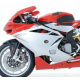 Tampons de protection R&G RACING Aero blanc MV Agusta F4 1000R