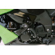 Tampons de protection R&G RACING Aero noir Kawasaki ZX10R