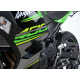 Tampons de protection R&G RACING Aero noir Kawasaki Ninja 400