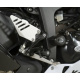 Tampons de protection R&G RACING Aero noir Kawasaki ZX6R 636