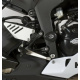 Tampons de protection R&G RACING Aero noir Kawasaki ZX6R 636