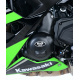 Couvre-carter gauche R&G RACING Race Series noir Kawasaki