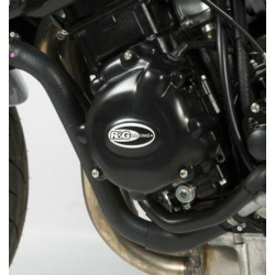 Couvre-carter gauche R&G RACING noir Suzuki GSR600/750