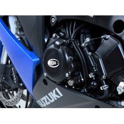 Couvre-carter gauche R&G RACING noir Suzuki GSX1000S