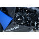 Couvre-carter gauche R&G RACING noir Suzuki GSX1000S