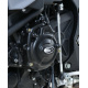 Couvre-carter gauche (alternateur) R&G RACING noir Yamaha MT-10