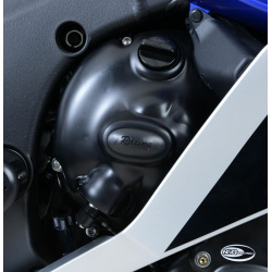 Couvre-carter droit R&G RACING Race Series noir Yamaha YZF-R6