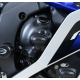 Couvre-carter droit R&G RACING Race Series noir Yamaha YZF-R6