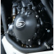 Couvre-carter gauche R&G RACING noir Triumph Speed Triple