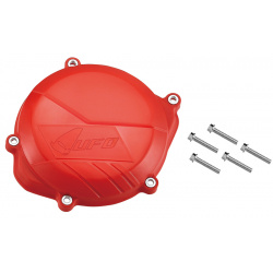 Protège carter embrayage UFO rouge Honda CRF450R