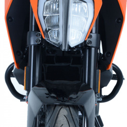 Protections latérales R&G RACING orange KTM Duke