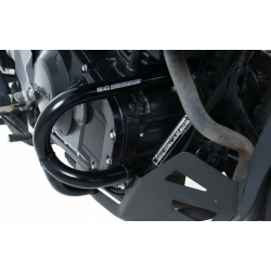 Protections latérales R&G RACING noir Suzuki V-Strom 250