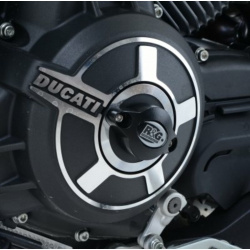 Slider moteur gauche R&G RACING alu Ducati Flat Track Pro