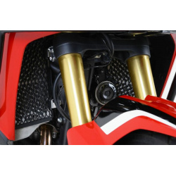 Protection de radiateur R&G RACING inox - Honda CRF1000L Africa Twin