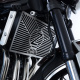 Protection de radiateur gravée R&G RACING inox Kawasaki Z900 RS