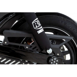 Protection supérieure de courroie R&G RACING noir Harley Davidson Street 750