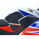 Kit grip de réservoir R&G RACING 4 pièces noir Honda CBR300R