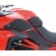 Kit grip de réservoir R&G RACING 4 pièces noir Ducati 1200 Multistrada