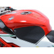 Kit grip de réservoir R&G RACING 2 pièces noir MV Agusta F4RR