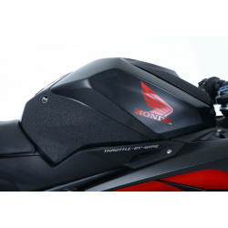 Kit grip de réservoir R&G RACING translucide (2 pièces) Honda CBR250RR