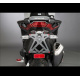 Support de plaque réglable LIGHTECH noir Honda X-Adv